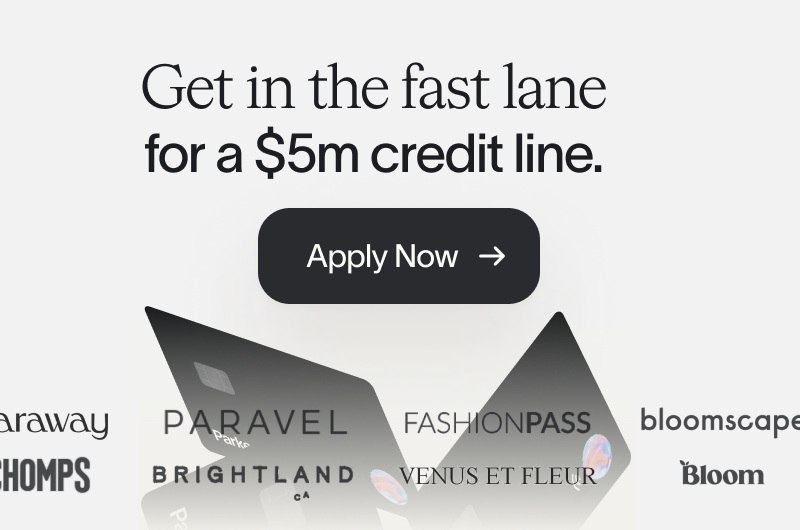 Get in the fast line for a credit line.